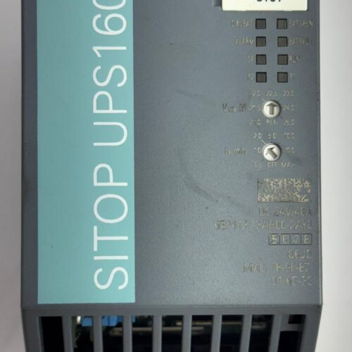 Siemens SITOP UPS1600 DC 24V/40A 6EP4137-3AB00-2AY0