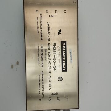 Netzfilter Schaffner FN351-80-34 von STAMA MC325/S