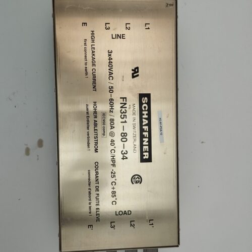 Schaffner Netzfilter FN351-80-34
