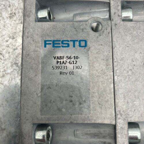 Festo VABF-S6-10-P1A7-G12 Anschlussplatte